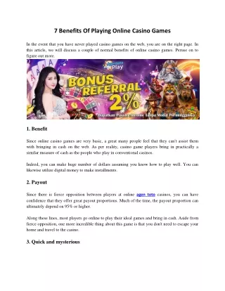 Casino Recreation Providers 100 Studios, One Api